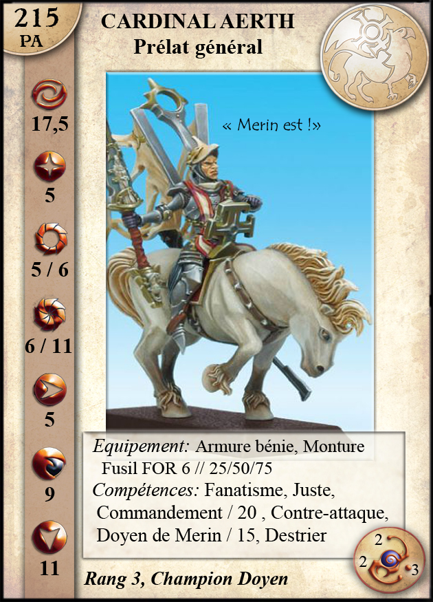 Cardinal Aerth (Prélat Général)